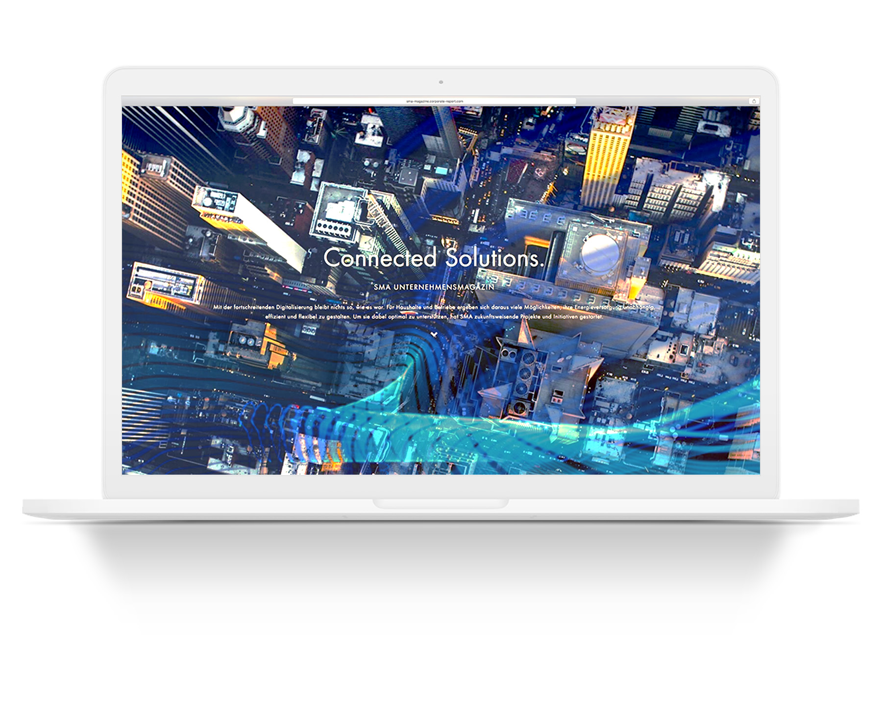 SMA Screen mockup