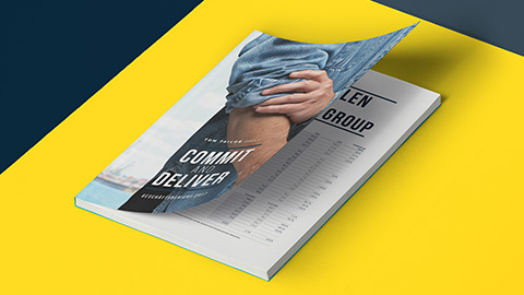 Tom Tailor Geschäftsbericht Mockup